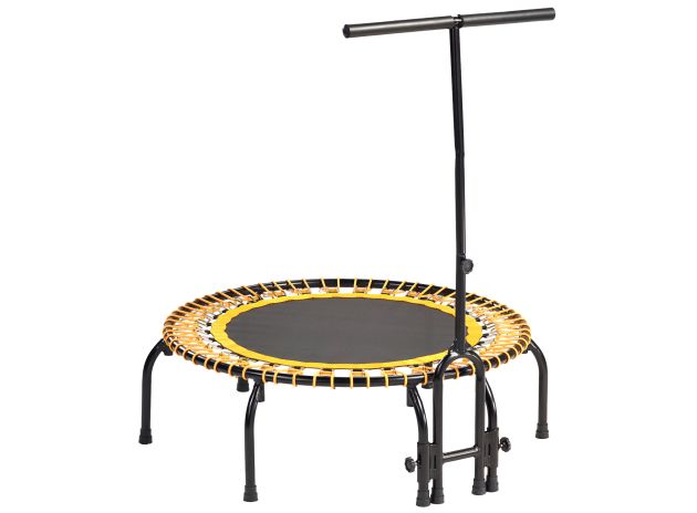 trampoline fitness fitbodi 100cm avec barre qualite pro. Usage d'interieur et exterieur. Sport bien être matériel de qualité