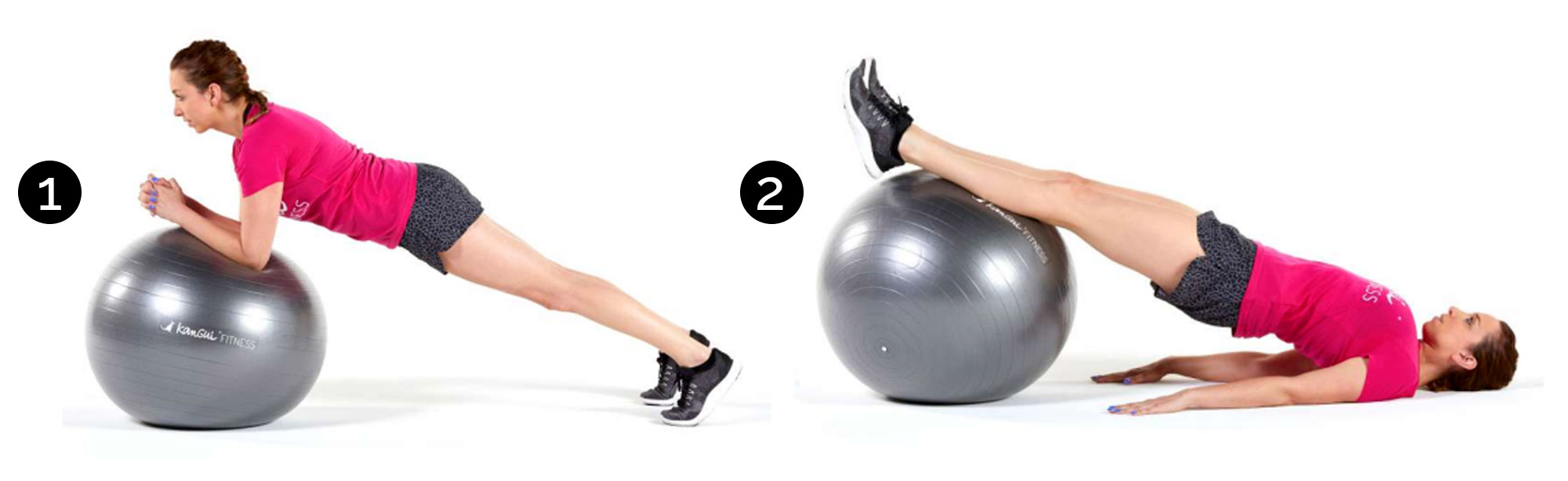8 exercices avec un swiss ball - Ma routine fitness